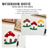 Little Dry Erasables - Mushroom Houses