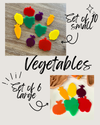 Little Dry Erasables - Harvest Vegetables