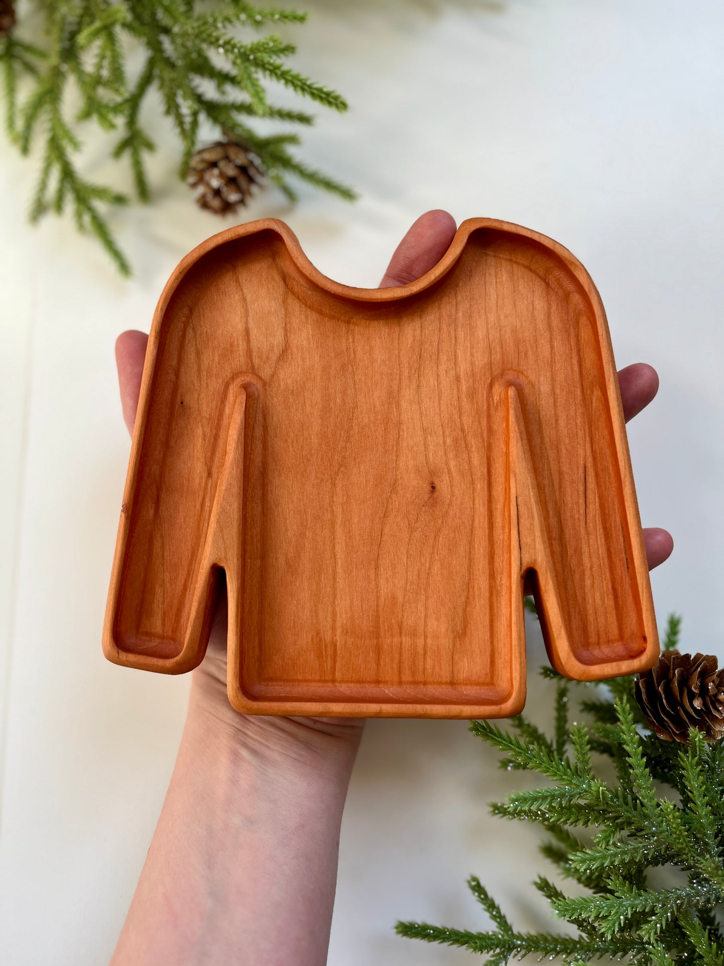 Sweater “Ugly Sweater” Plate | Sensory Tray