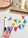 Little Dry Erasables - Mini Fairies / Wisps (10)