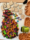 Monster Mash Fun Filler Sensory Kit with 10 Eyes and 10 Wood Parts