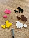 Little Dry Erasables - Farm Animal Parent & Kids