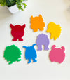 Little Dry Erasables — Monsters Set of 7