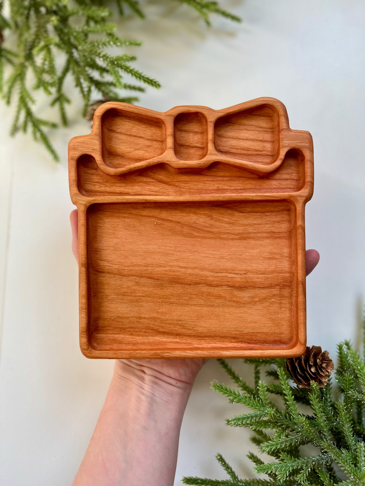 Christmas Present / Gift Box Plate / Sensory Tray Style 2