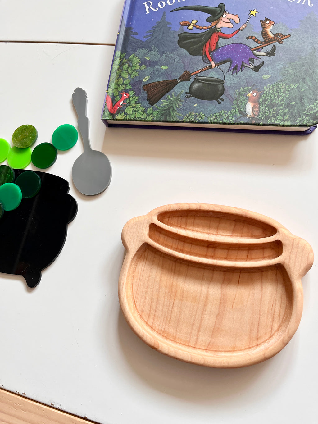 Mini Cauldron Plate / Honey Pot Tray