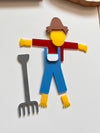 Little Dry Erasables - Build a Scarecrow