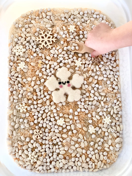 Gold Flakes Fun Filler Winter Sensory Kit