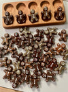 Gingerbread Resin Loose Parts, Set of 5