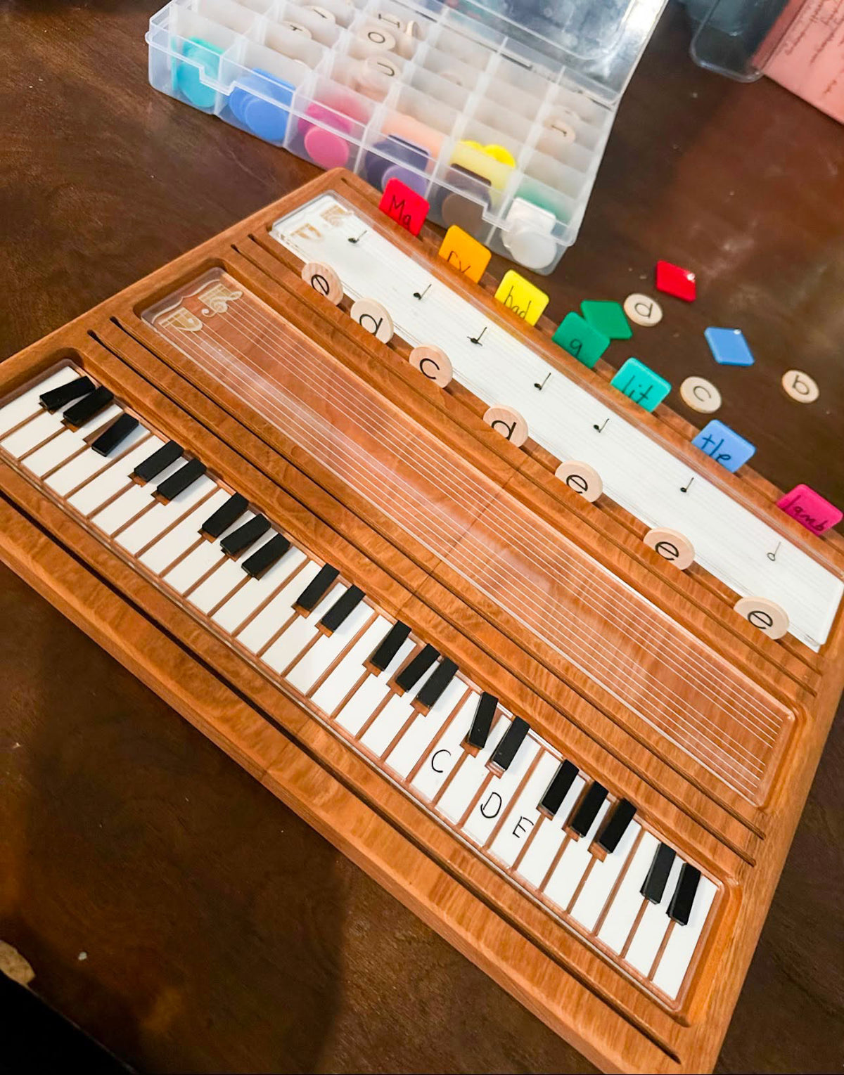 Music Dry Erase Bars; Fit into our Wooden Sentence & Literacy Board