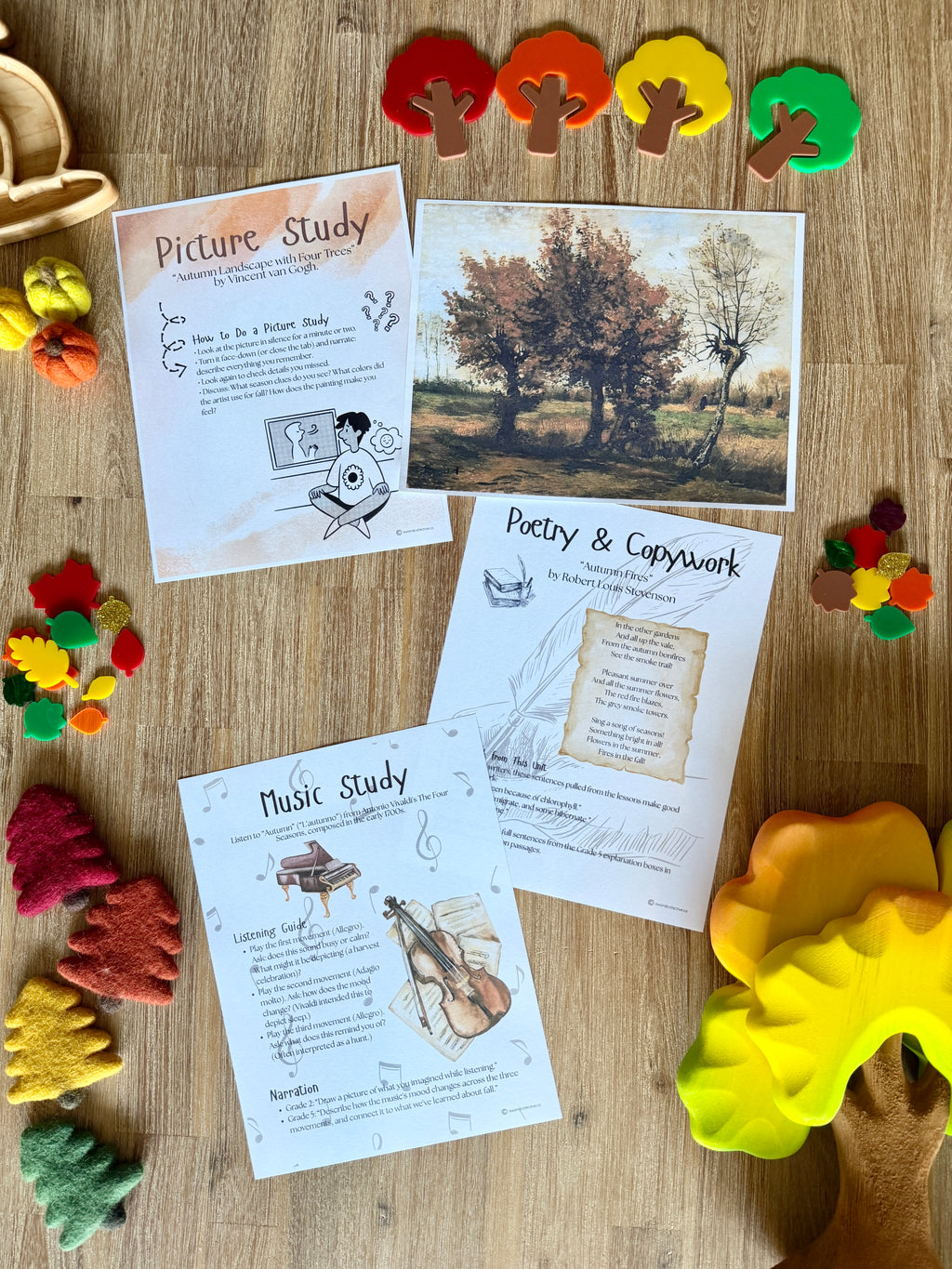 Digital Download | An Autumn Equinox Unit Study | Fall Season Unit Study