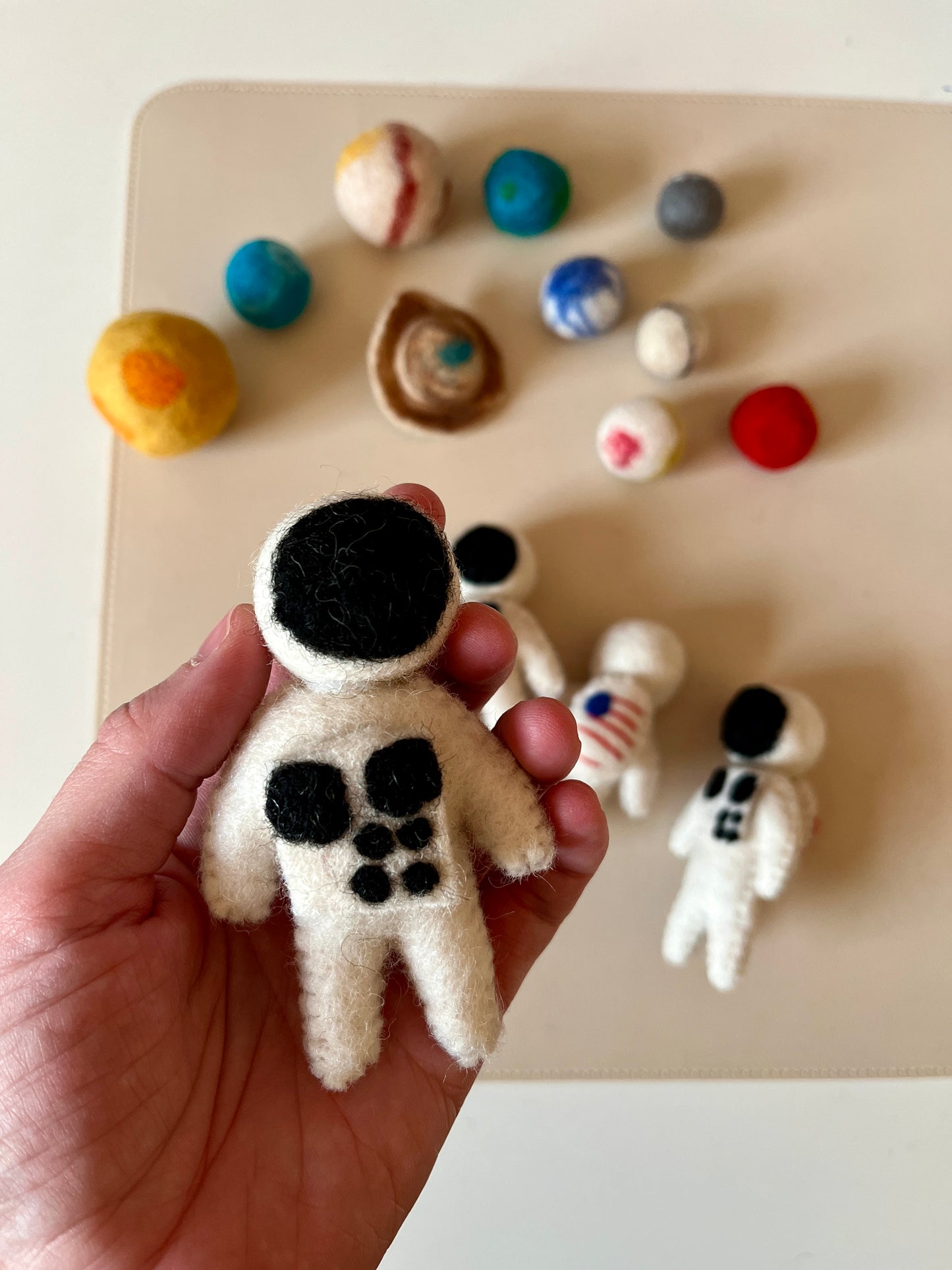 One Felt Astronaut