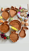 Mini Fruit Plates / Sensory Tray | Melon, Watermelon, Blackberry, Raspberry, Orange, Lemon, Pear, Strawberry, Cherry