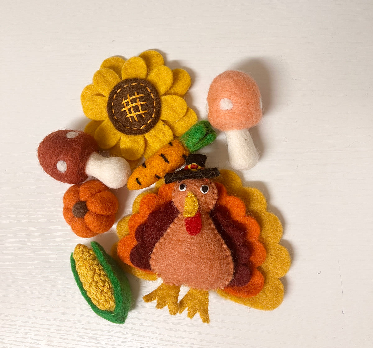 Turkey’s Harvest Felt Toy Set