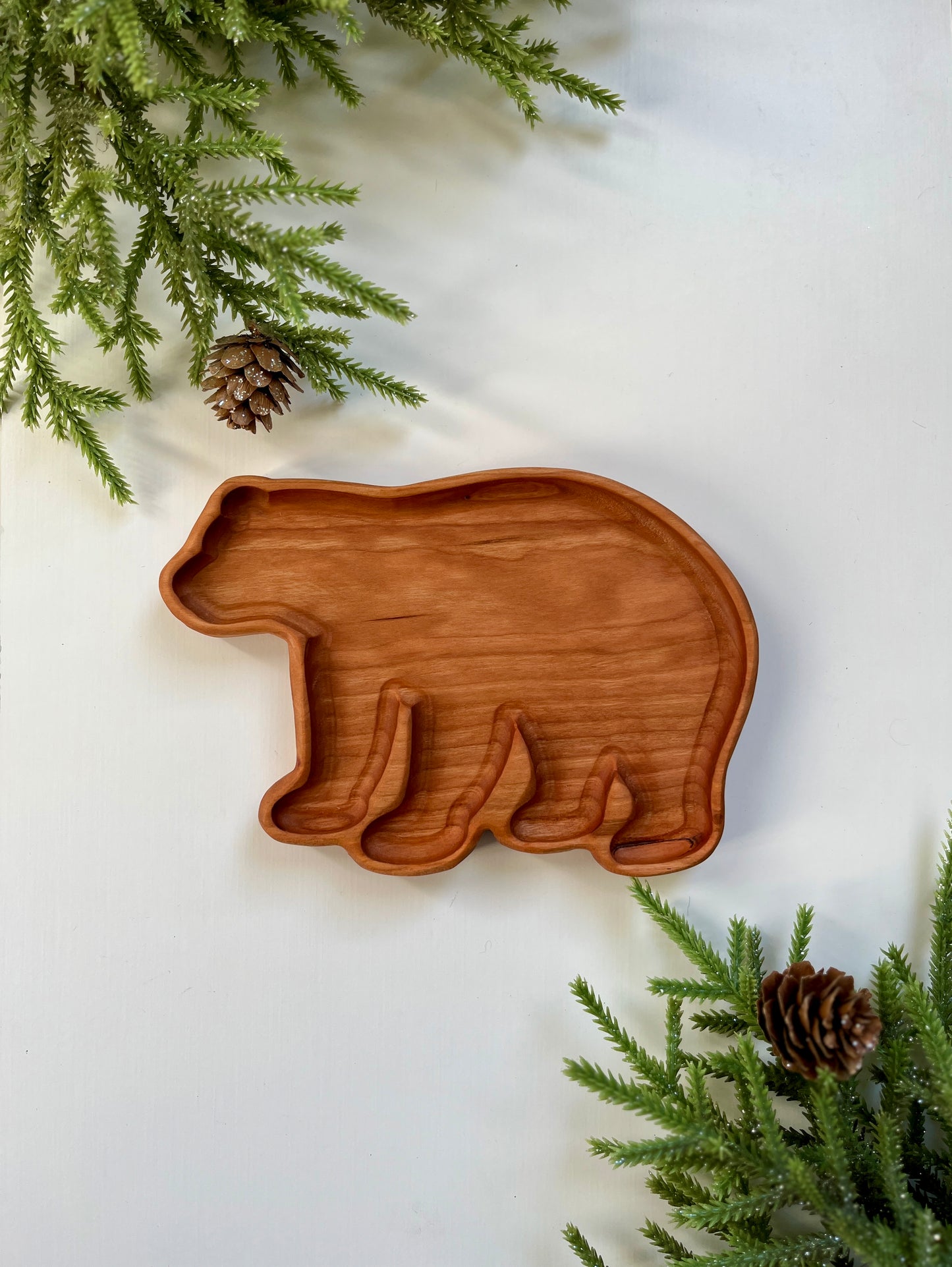 Small Polar / Walking Bear Plate / Sensory Tray