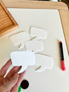 Little Dry Erasables - Text Chat Boxes Set of 5