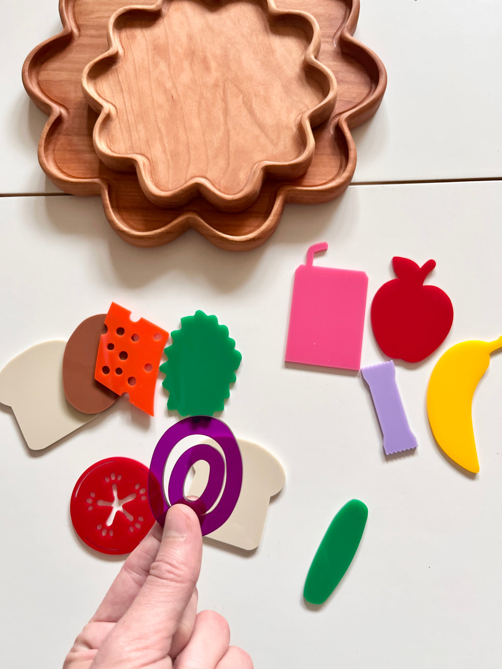 Little Dry Erasables - Sandwich and Lunch; 18 Pc Set