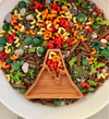 Volcano Lava Plate / Sensory Tray