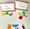Mini Standing Dry Erase Signs
