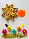 Mini Sunshine / Flower Plate / Sensory Tray
