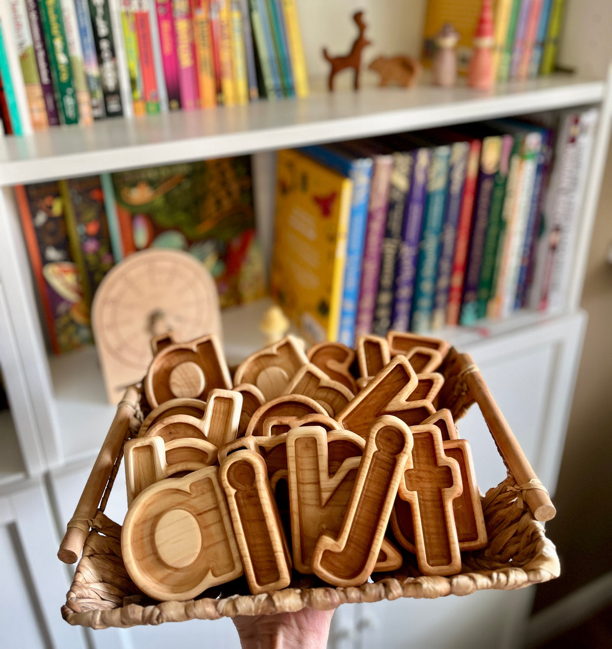 Mini Alphabet Plate / Letter Sensory Trays