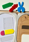 Little Dry Erasables - Mini Lined Paper; set of 5