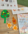 Little Dry Erasables - Pancakes with Maple Syrup, Maple Tree and Leaves