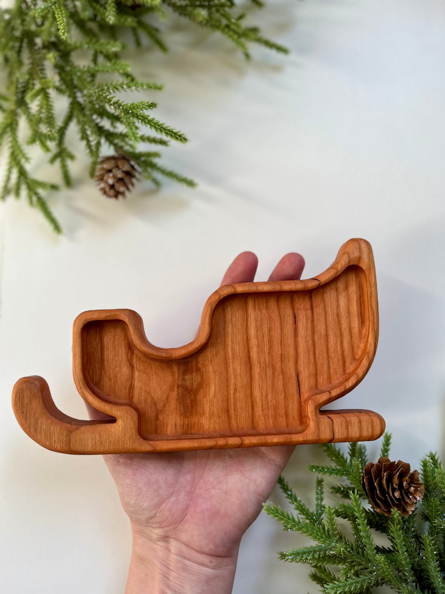 Small Sled, Santa’s Sleigh Plate / Sensory Tray