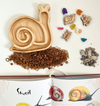 Medium Snail Plate / Sensory Tray