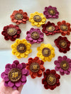 One Felt Sunflower