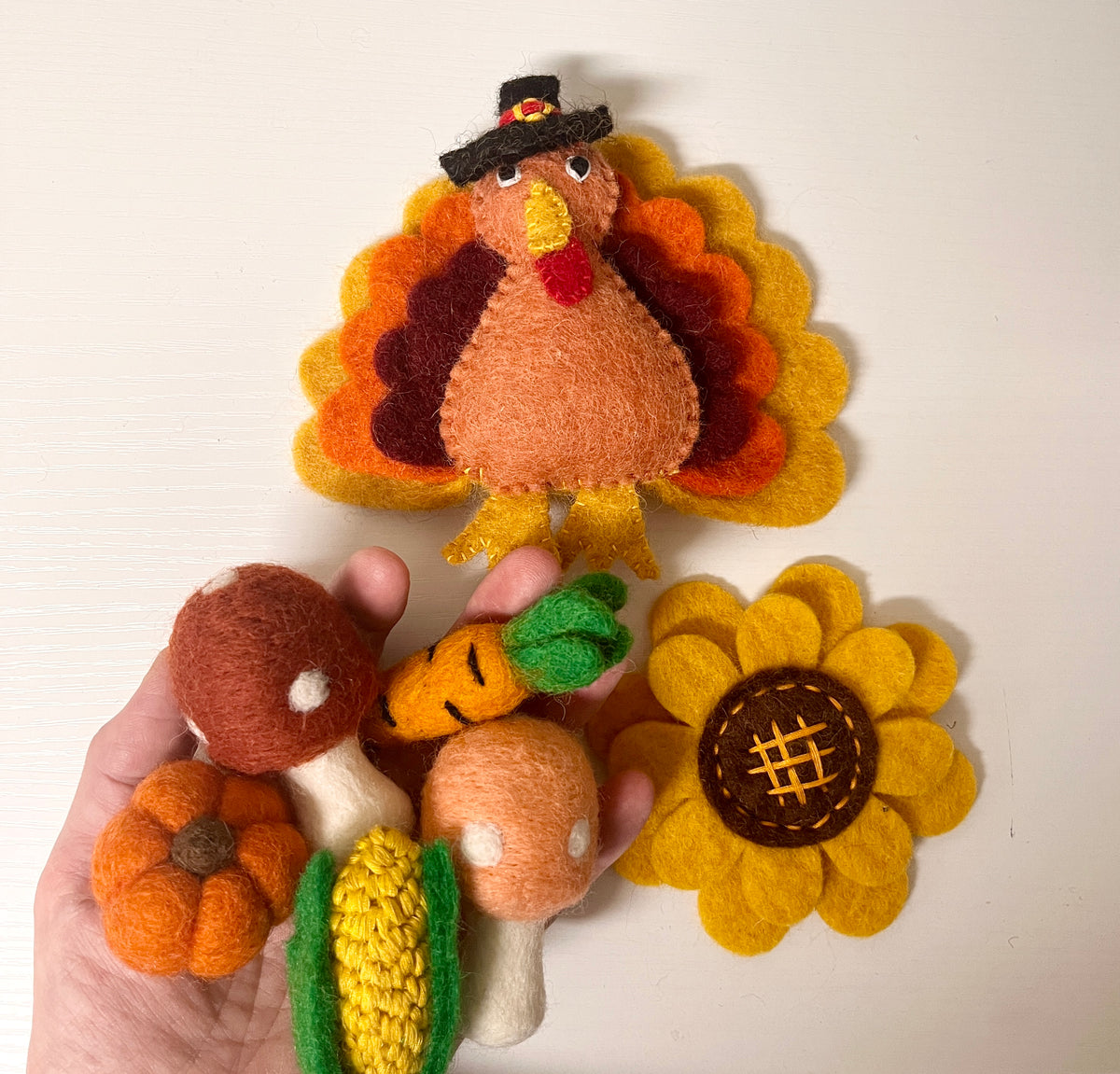 Turkey’s Harvest Felt Toy Set