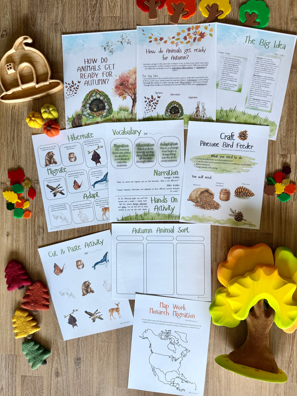 Digital Download | An Autumn Equinox Unit Study | Fall Season Unit Study