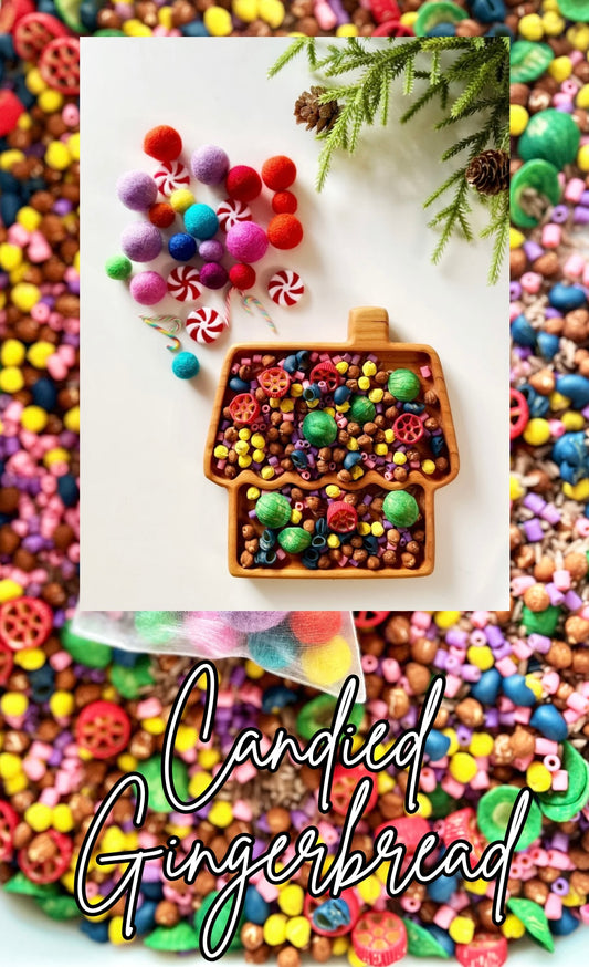 Candied Gingerbread Fun Filler Sensory Kit