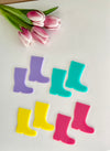 Little Dry Erasables - Gum Boots / Rain Boots 8 Pc Set