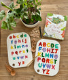 Acrylic Dry Erase Lowercase Alphabet Puzzle Flisat Table Top Insert