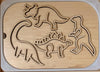 Fillable Dinosaurs Flisat Table Top Insert