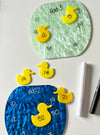 Limited Edition Little Dry Erasables - Pond with Ducks