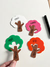 Little Dry Erasables — Trees and Tree Trunks — Colours of Seasons; Medium Version