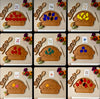 Little Dry Erasables — Set of 5 or 10 Various Fruits, Multiple Sizes Available