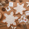 Snowflake Large Plate / Sensory Tray