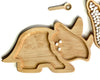 Triceratops Plate / Sensory Tray
