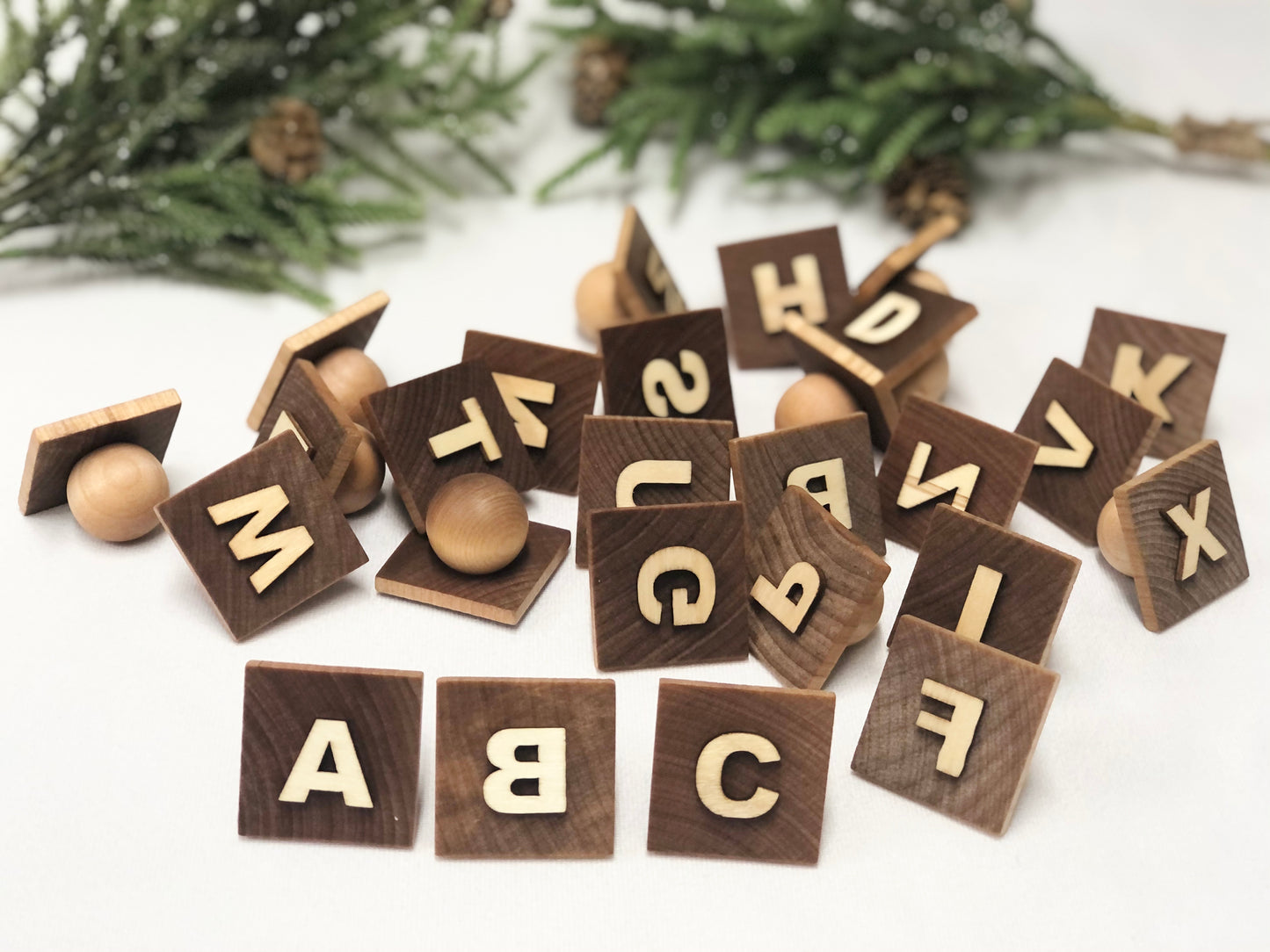 Alphabet Play Dough Stampers