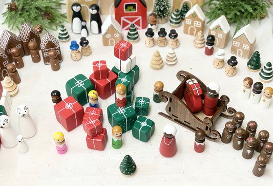 Christmas Peg Dolls — Made To Order